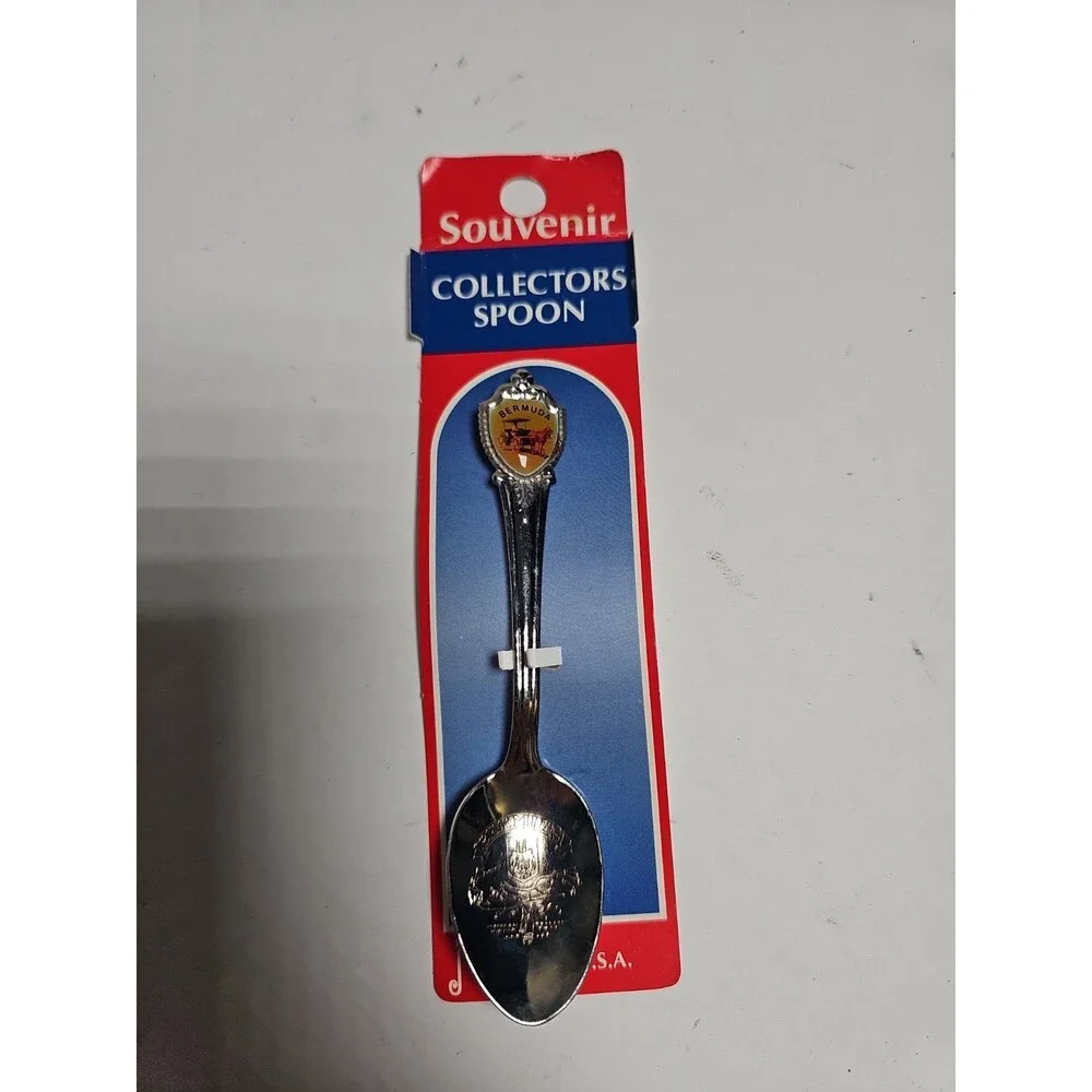 Rare Vintage Bermuda Collectible Spoon In Original Package  Made in USA